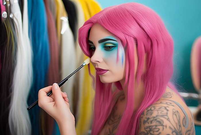 化妆与cosplay假发的搭配、cosplay先化妆还是先戴假发