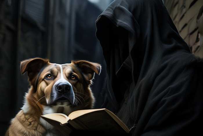 狗和人性狡小说 犬和人的小说