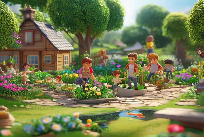 花园生活游戏，花园生活游戏怎么玩