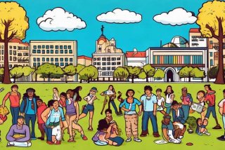 多彩大学生活手抄报 - 多彩大学生活手抄报模板