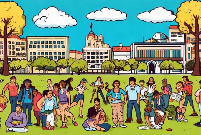 多彩大学生活手抄报 - 多彩大学生活手抄报模板