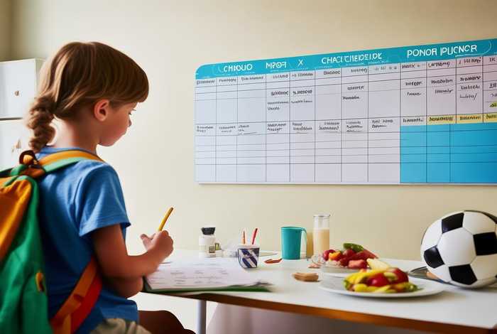 初中生生活习惯安排表（初中生日常生活安排表）