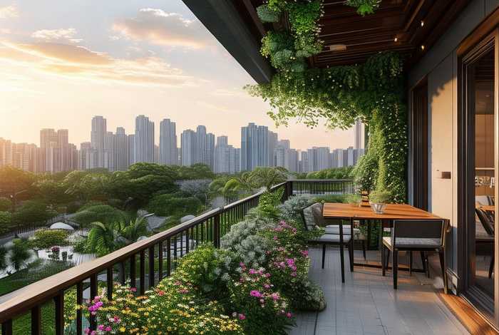 碧桂园生活阳台装修效果图；碧桂园生活阳台装修效果图大全