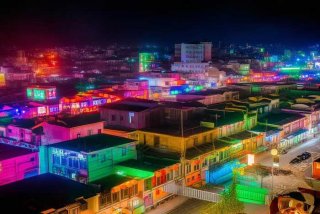 满洲里的夜晚灯光（满洲里夜晚的灯光迷人）