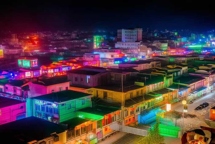 满洲里的夜晚灯光（满洲里夜晚的灯光迷人）