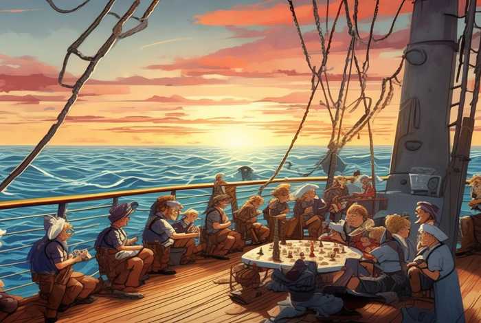 船员的生活很无聊吗、船员的生活很无聊吗英语