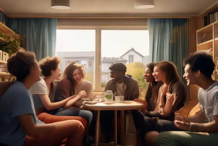 和谐宿舍英语作文120（关于和谐宿舍的英语作文120）