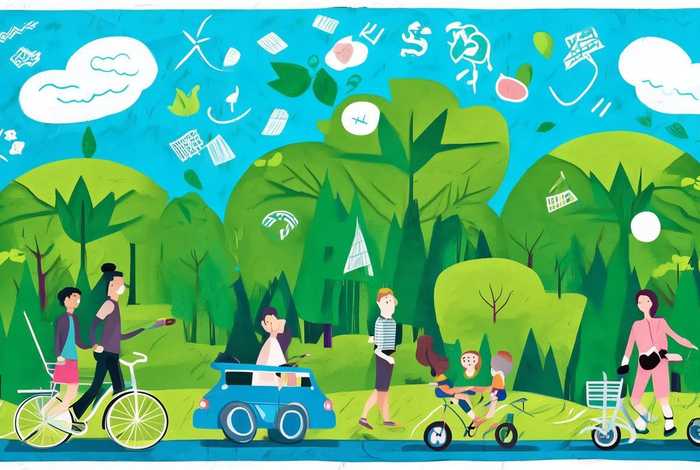 低碳生活绿色出行手抄报模板 低碳生活绿色出行手抄报模板图片