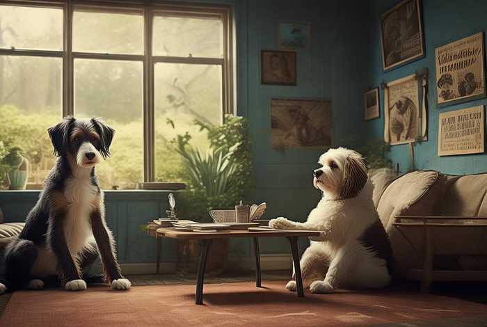 话剧两只狗的生活意见梗概（话剧两只狗的生活意见梗概50字）