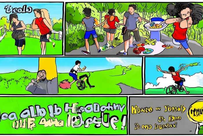 关于健康生活的手抄报英语 关于健康的生活方式的英语手抄报