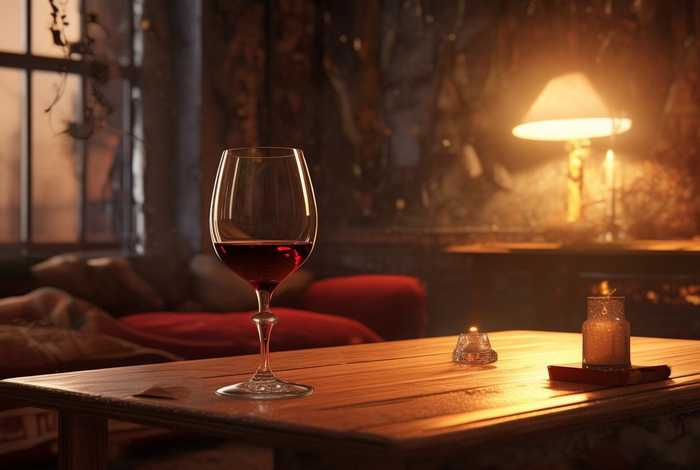 红酒生活照 夜晚（夜晚红酒照片）