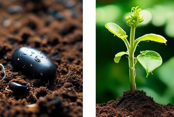 豆豆生长过程图片（豆豆生长过程图片大全）