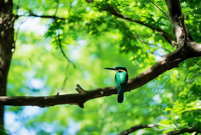 翠鸟生活在哪里简短 翠鸟生活在哪里简短句子