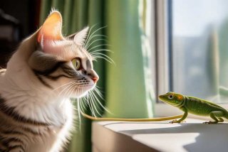 壁虎猫常见习性、壁虎对猫咪有没有毒