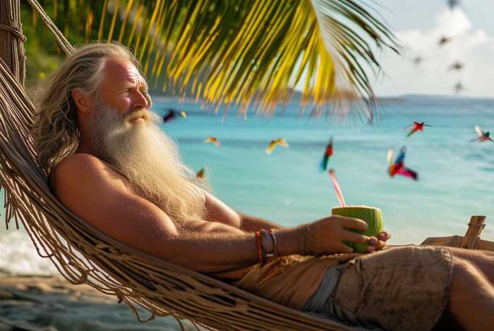 岛主的悠闲生活；岛主的不悠闲生活 起点