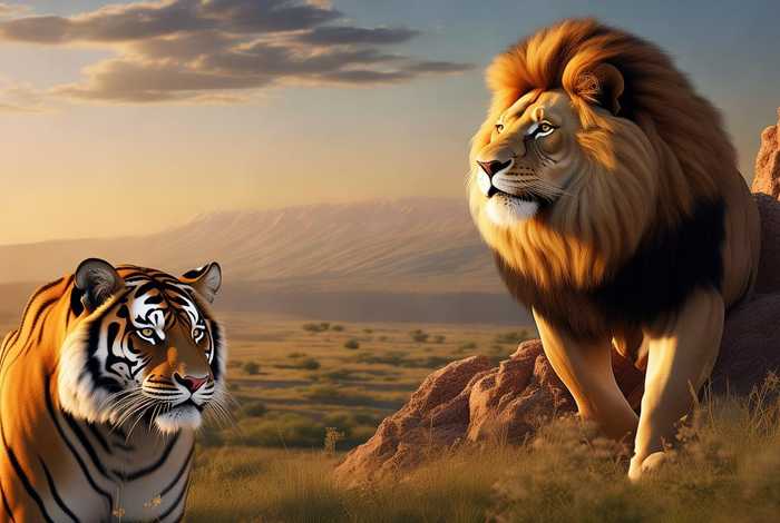 老虎和狮子生活在什么地方，老虎和狮子生活在什么地方呢