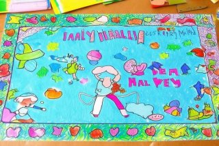 关于健康 的手抄报，小学生关于健康的手抄报