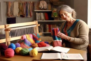 家有妙招生活小窍门纺织围巾 - 有没有织围巾的教程