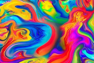 彩色的生活绘画，彩色的生活绘画图片