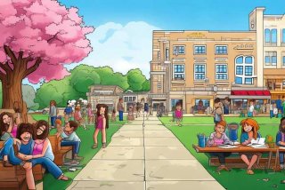 关于校园生活的手抄报应该如何画 - 关于校园生活的手抄报应该如何画呢