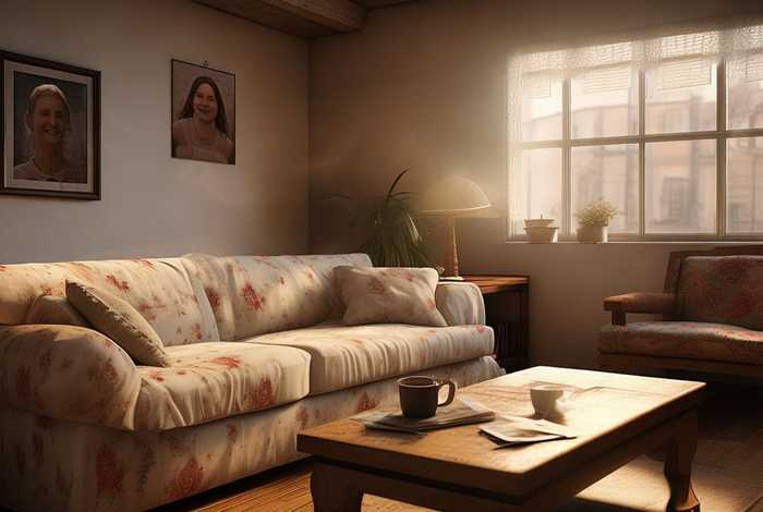 客厅生活照（普通家庭客厅生活照）