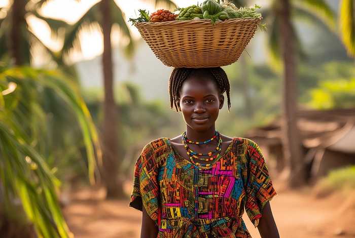 非洲女人日常生活；非洲女人日常生活图片