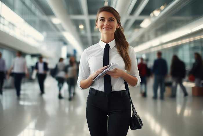 空乘的生活随拍 - 空乘应聘的生活照