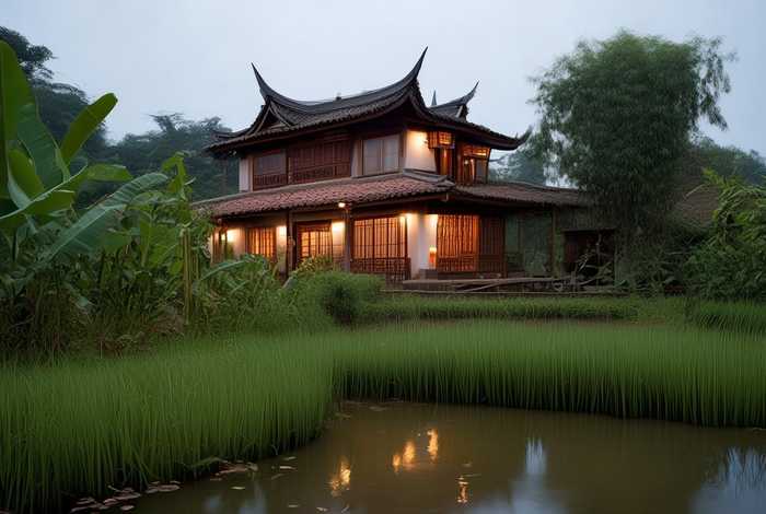 福建莆田农村生活；福建莆田农村别墅图片