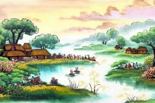 国画美好的生活（美好的生活主题国画）