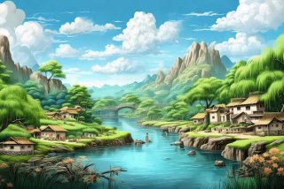 国画美好生活 - 国画 美好生活