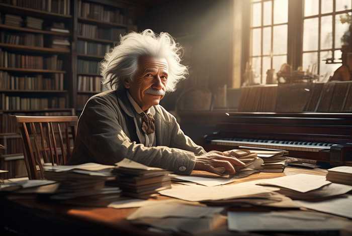 爱因斯坦的生活理想是什么（爱因斯坦的生活理想是什么样的）