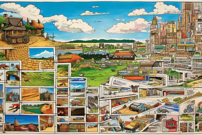 过去和现在的生活变化手抄报；过去和现在的生活变化手抄报内容