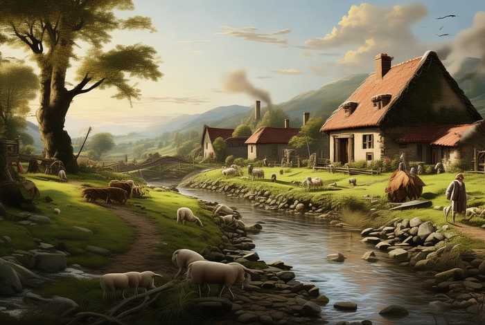 关于田园生活的名诗句 关于田园生活的古诗名句