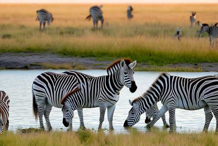 斑马的生活习性怎么写 - 斑马的特点和生活特征描写
