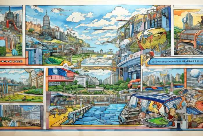 科技生活手抄报图片 - 科技生活手抄报图片内容