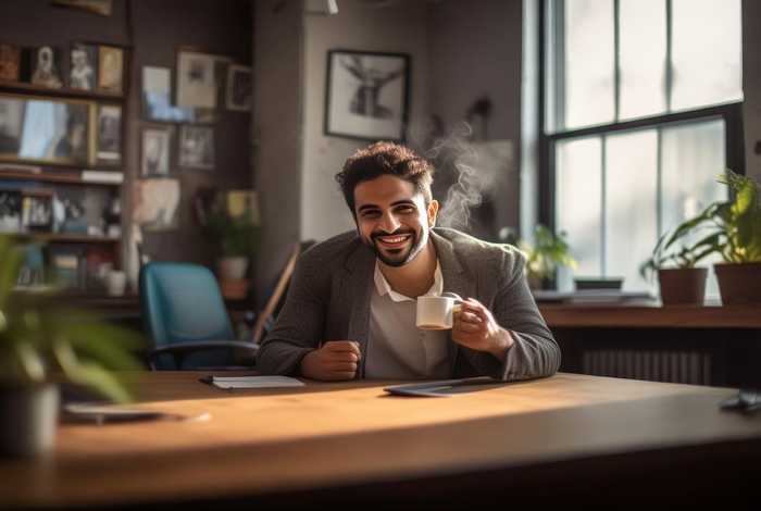 办公室喝咖啡图片生活照 - 办公室喝咖啡图片生活照真实