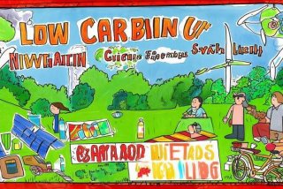 低碳生活的手抄报绘画、低碳生活的手抄报绘画初中