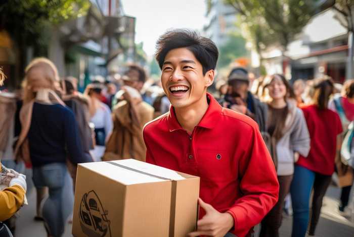 快递小哥的幸福生活视频 快递小哥的幸福人生