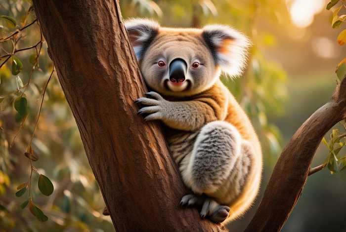 考拉的生活习性动画片、考拉的生活状态