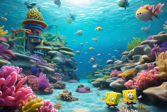 海绵宝宝海底场景高清 海绵宝宝海底场景高清视频