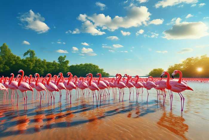 火烈鸟生活在什么地方、环境(火烈鸟生活在什么地方,环境) 火烈鸟生活在什么地方、环境(火烈鸟生活在什么地方,环境)