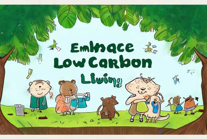 低碳生活创意海报手绘 - 低碳生活创意海报手绘图片