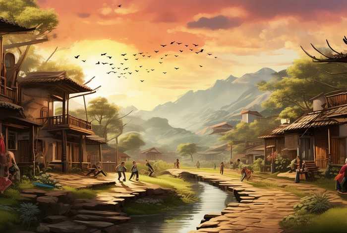 和平生活主题绘画作品（和平生活主题绘画作品图片）