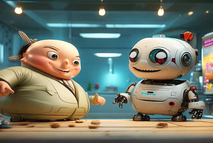 郭达蔡明小品机器人趣谈 郭达蔡明小品机器人趣话