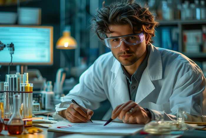 科学家的生活英文 科学家的生活英文翻译