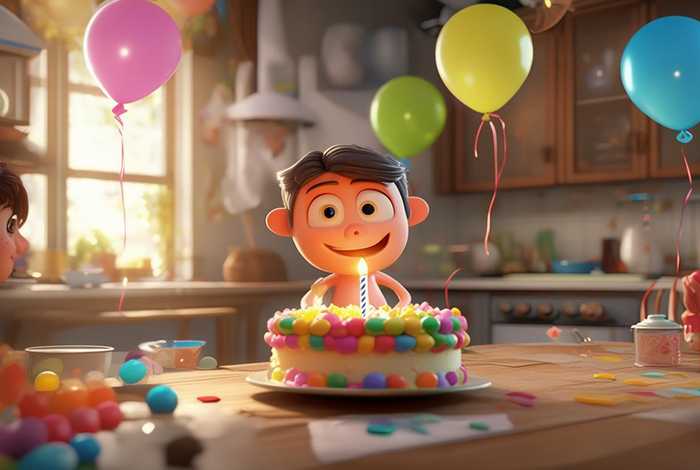 豆豆生活录，豆豆的幸福生活录过生日