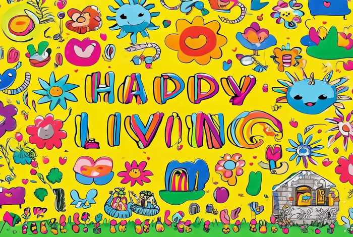 快乐生活为主题的手抄报 - 快乐生活为主题的手抄报怎么画