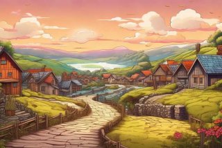 故乡生活图片，故乡生活图片素材