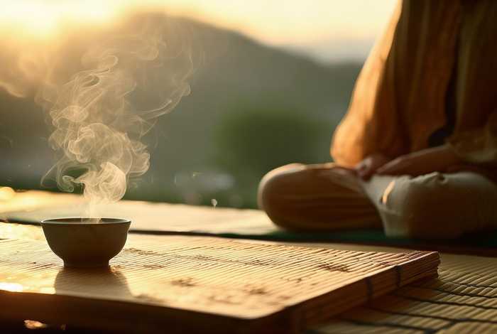 茶道生活早安心语正能量、茶道早安心语正能量图