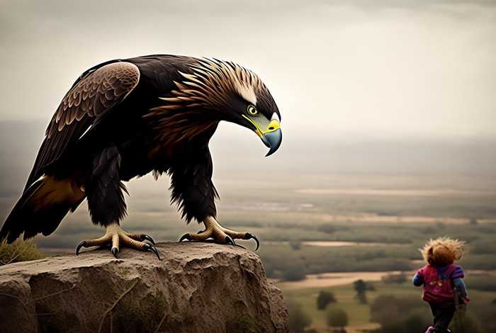 老鹰抓小孩；老鹰抓小孩是真的吗